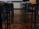 Salas a espera dos alunos
