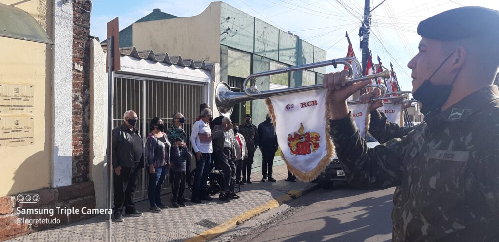 Capitão Nabor recebe homenagem de 100 anos pelo 6º RCB