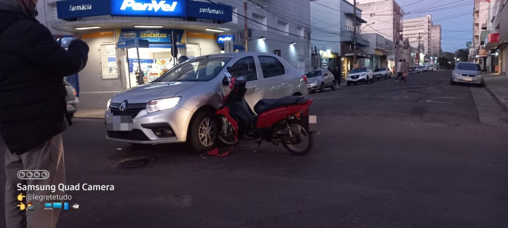 Acidente na Rua dos Andradas