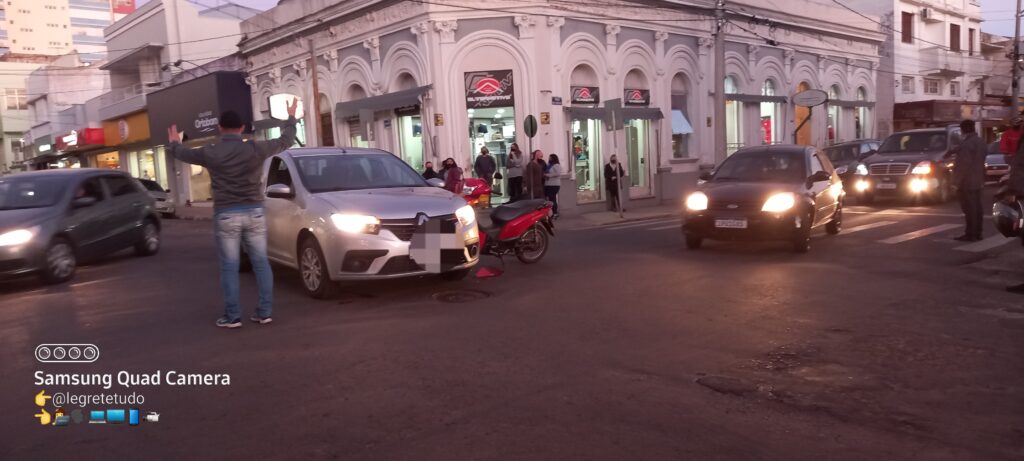 Acidente na Rua dos Andradas