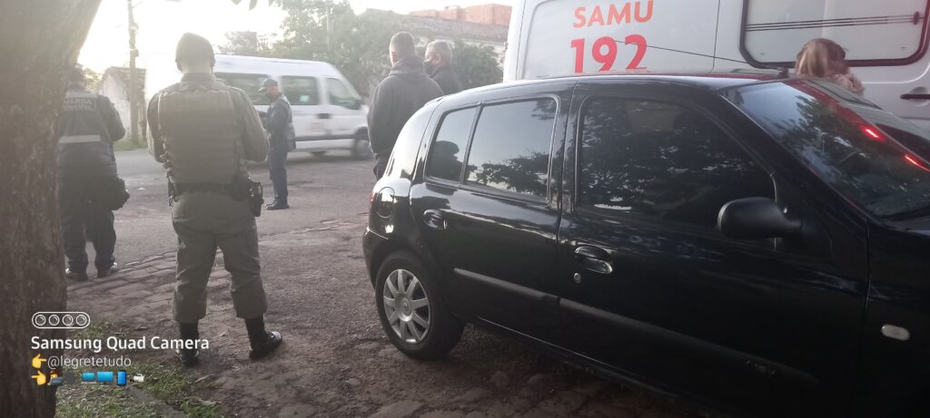 Acidente no cruzamento das vias Bento Manoel com Severino Ribeiro