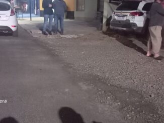 Acidente na rotatória