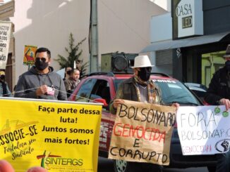 Alegrete no Protesto Nacional fora, Bolsonaro