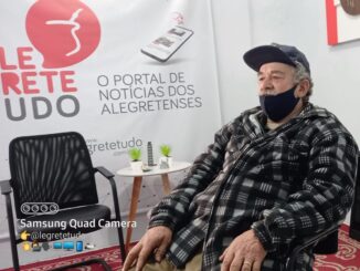 Derli Chapéu Preto é entrevistado na redação do Portal Alegrete Tudo