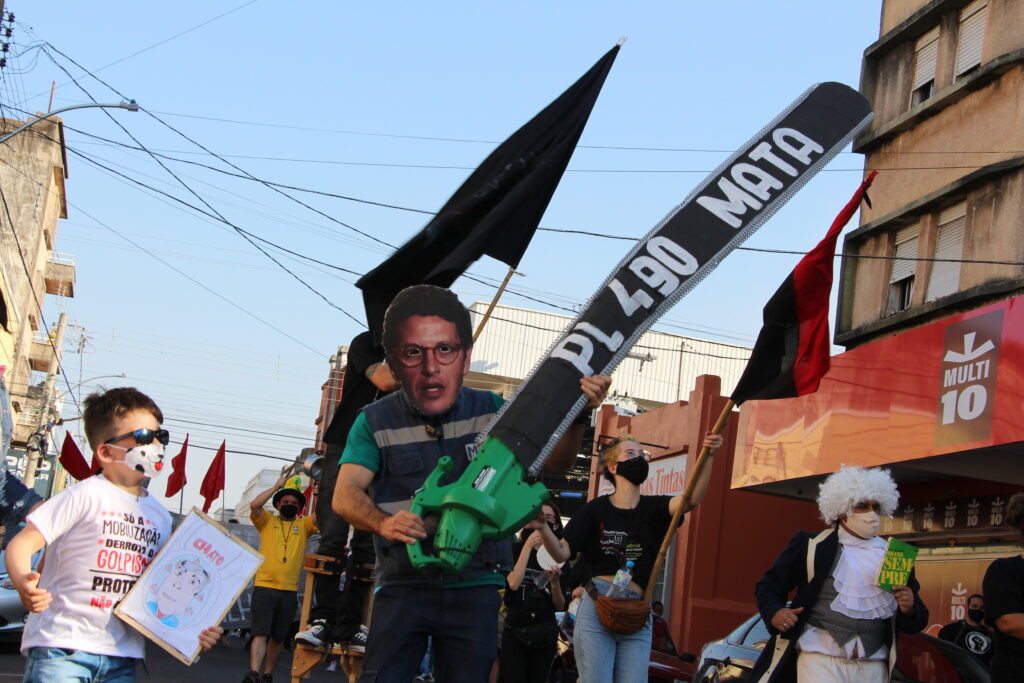 Protesto contra o Governo Bolsonaro - foto - Jéssica Antunes