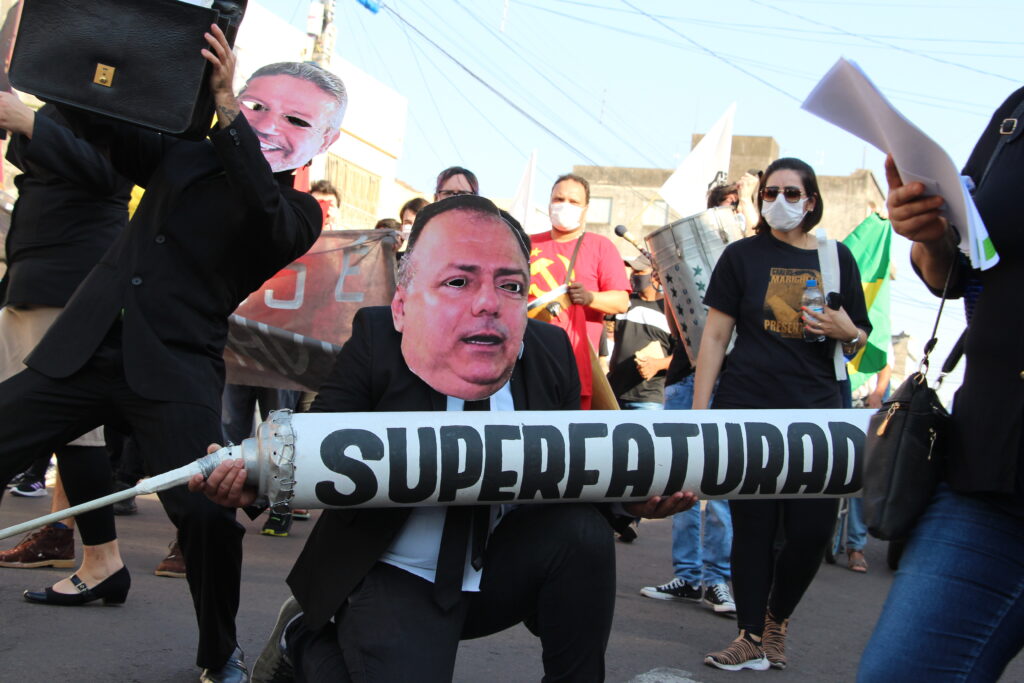 Protesto contra o Governo Bolsonaro - foto - Jéssica Antunes