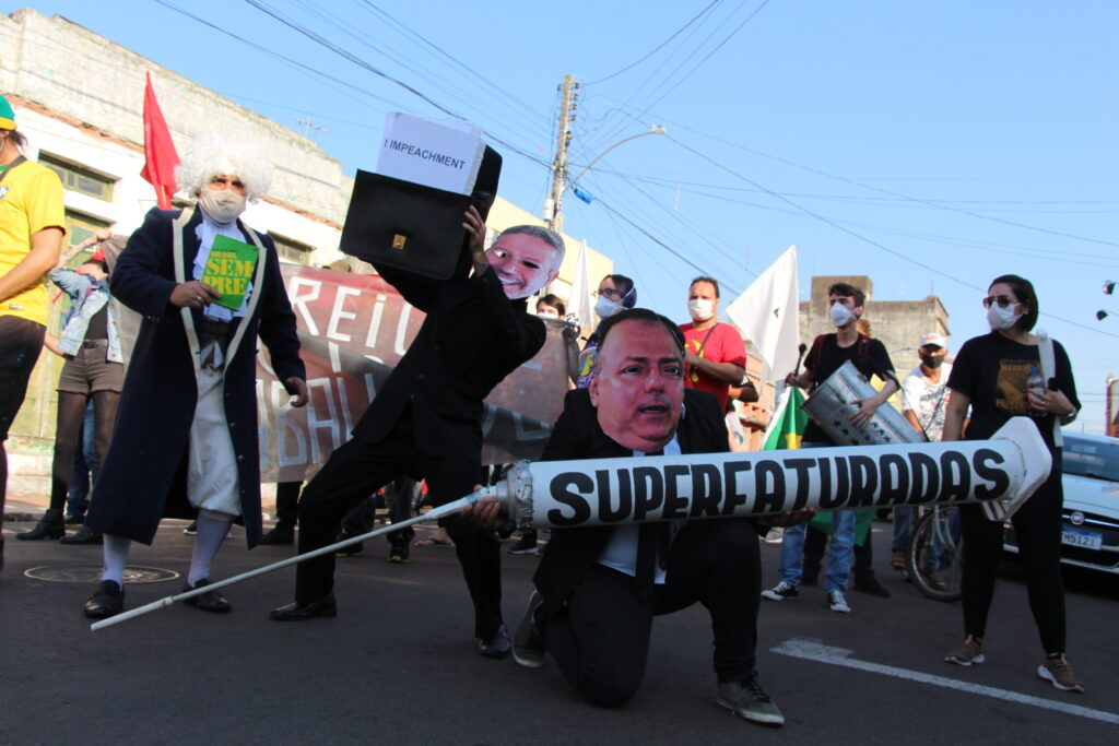 Protesto contra o Governo Bolsonaro - foto - Jéssica Antunes