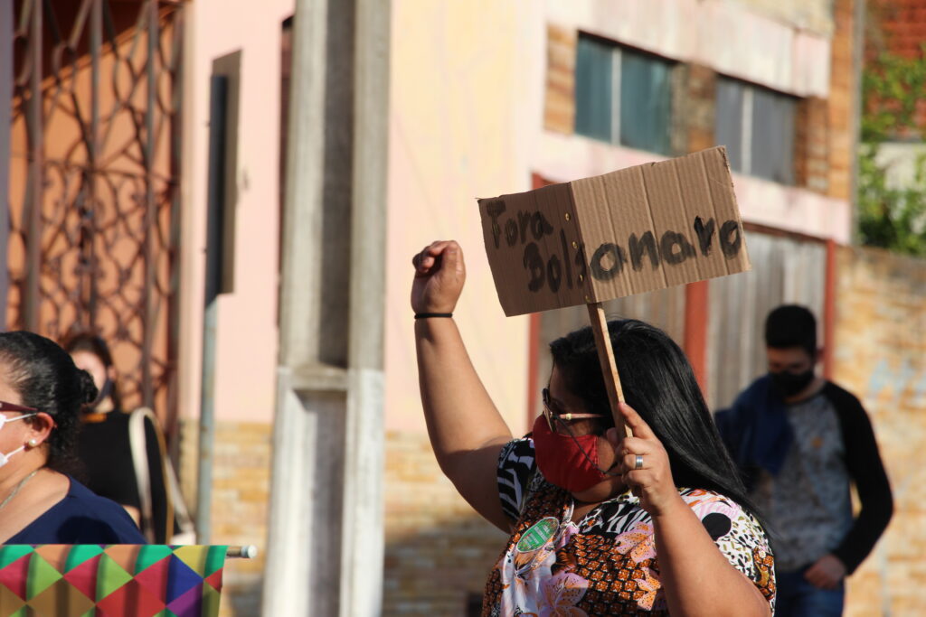 Protesto contra o Governo Bolsonaro - foto - Jéssica Antunes
