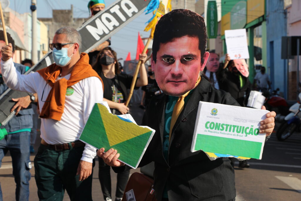 Protesto contra o Governo Bolsonaro - foto - Jéssica Antunes