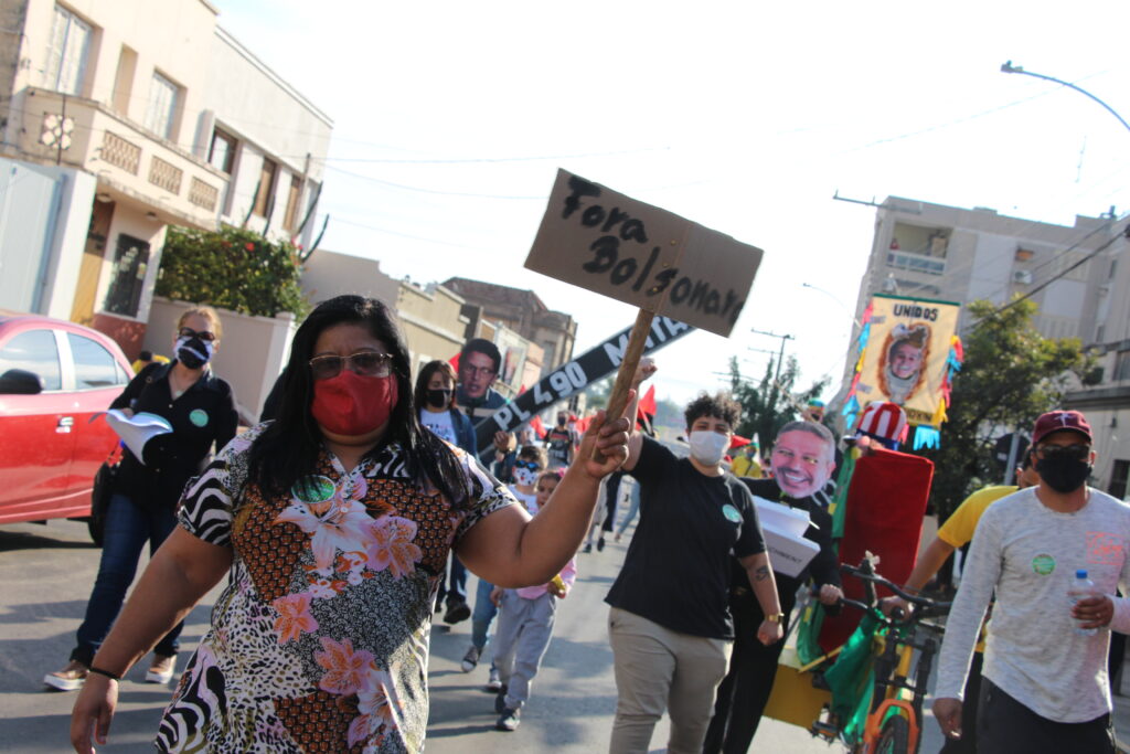 Protesto contra o Governo Bolsonaro - foto - Jéssica Antunes