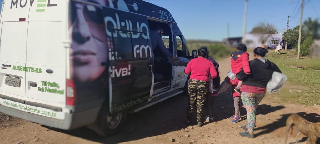 Cobertor Solidário - Rádio nativa e Portal Alegrete Tudo