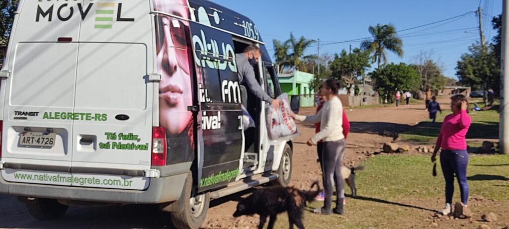 Cobertor Solidário - Rádio nativa e Portal Alegrete Tudo