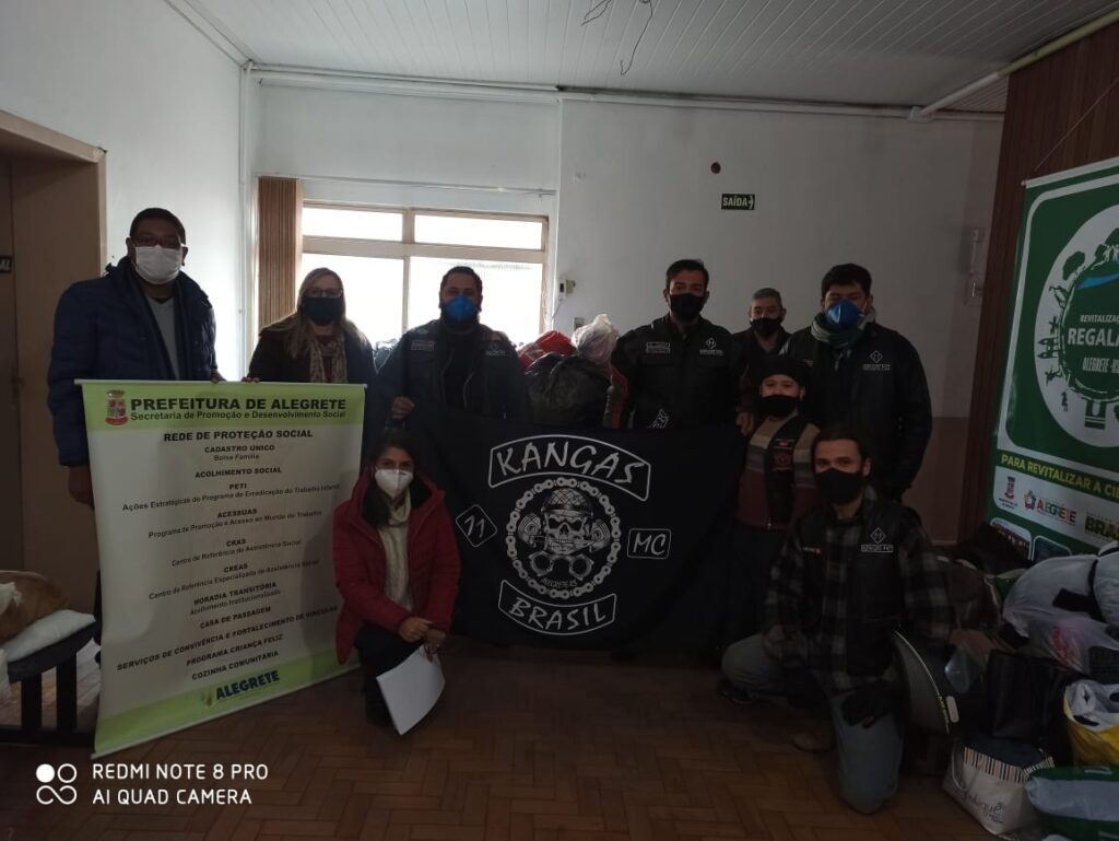Ação Social- Kangas motoclube