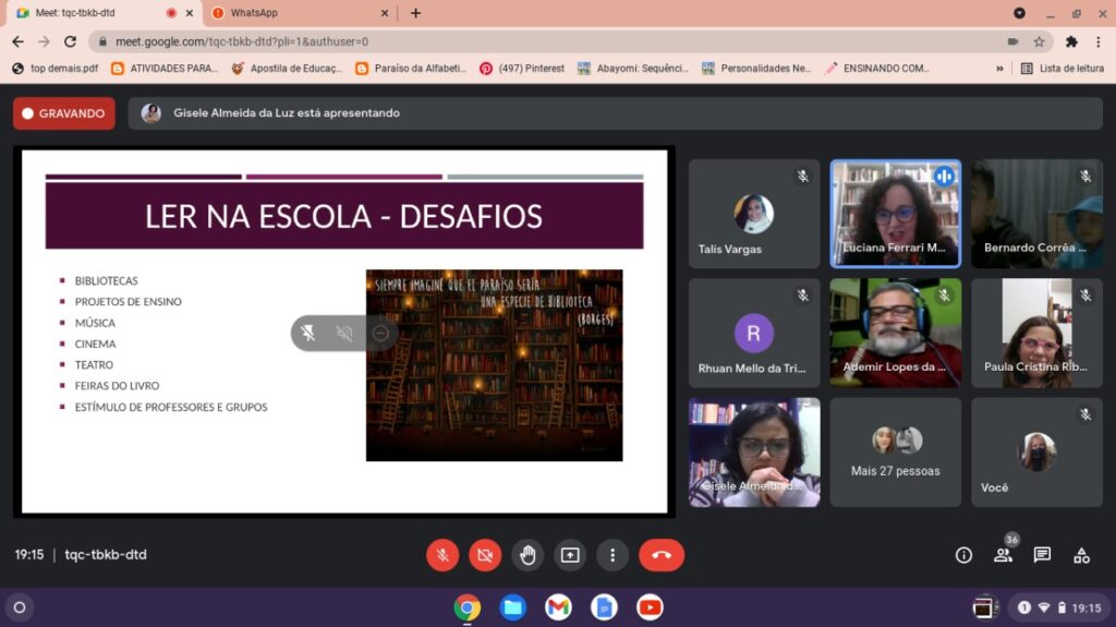 Escola Eduardo Vargas promoveu Semana Literária