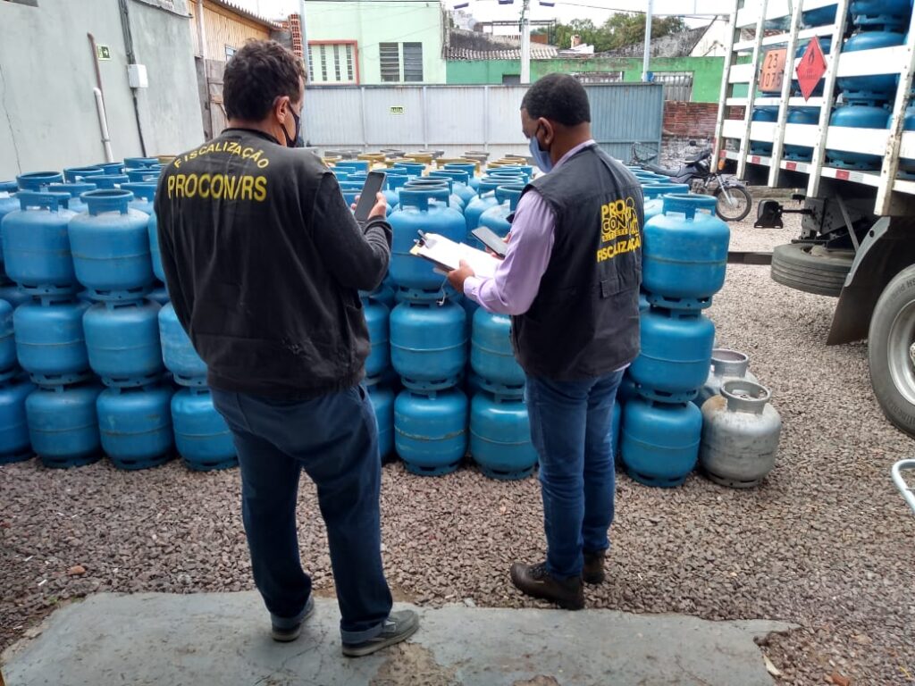 Procon fiscaliza preço do gás em Alegrete