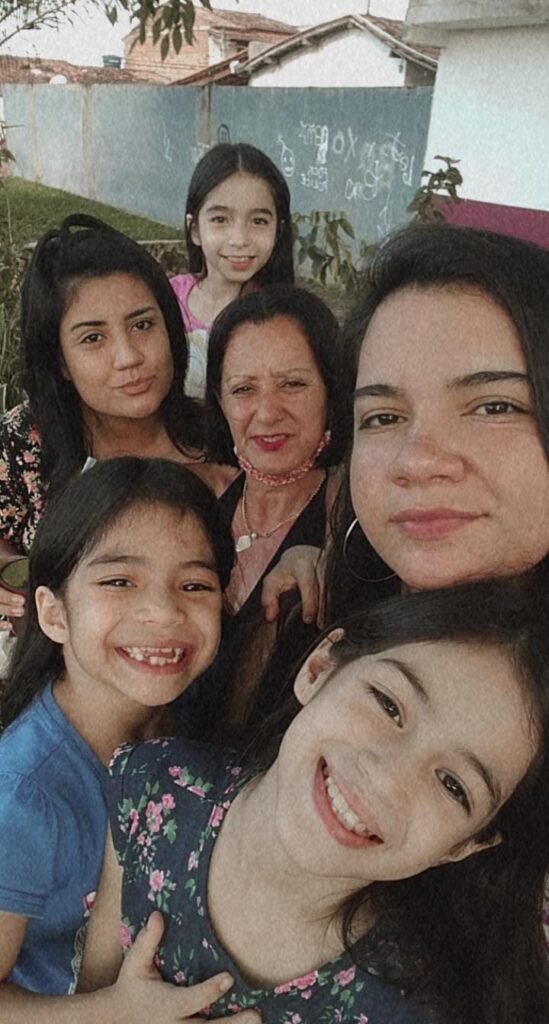 Darlene e a família