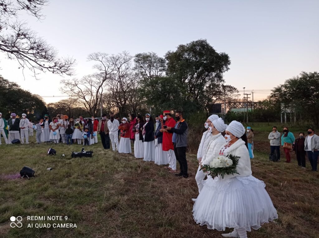 Inauguração da Imagem de Iemanjá no Parque Nehyta Ramos - Alegrete