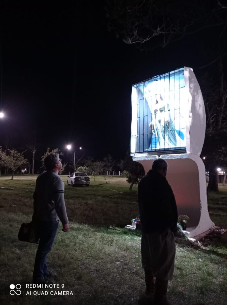 Inauguração da Imagem de Iemanjá no Parque Nehyta Ramos - Alegrete