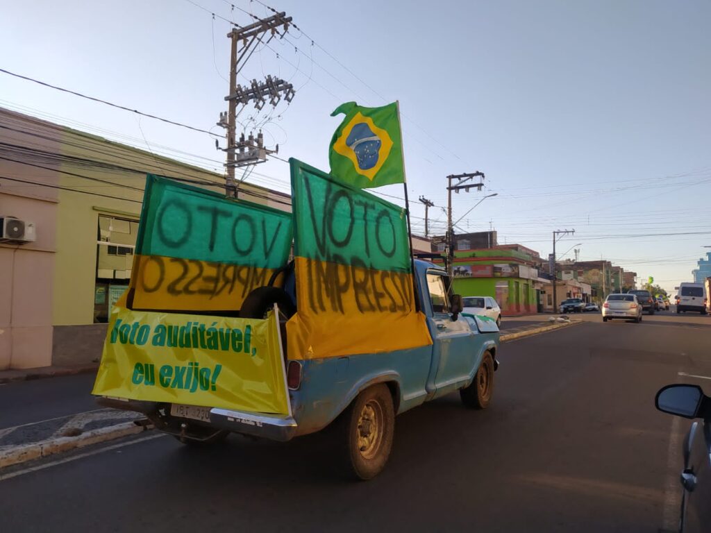 Carreata em prol do Presidente Bolsonaro - Alegrete