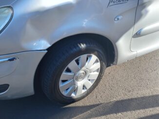 Acidente na General Sampaio em Alegrete