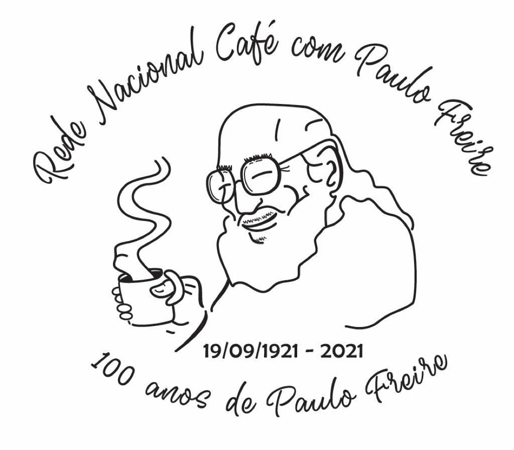 Café com Paulo Freire.