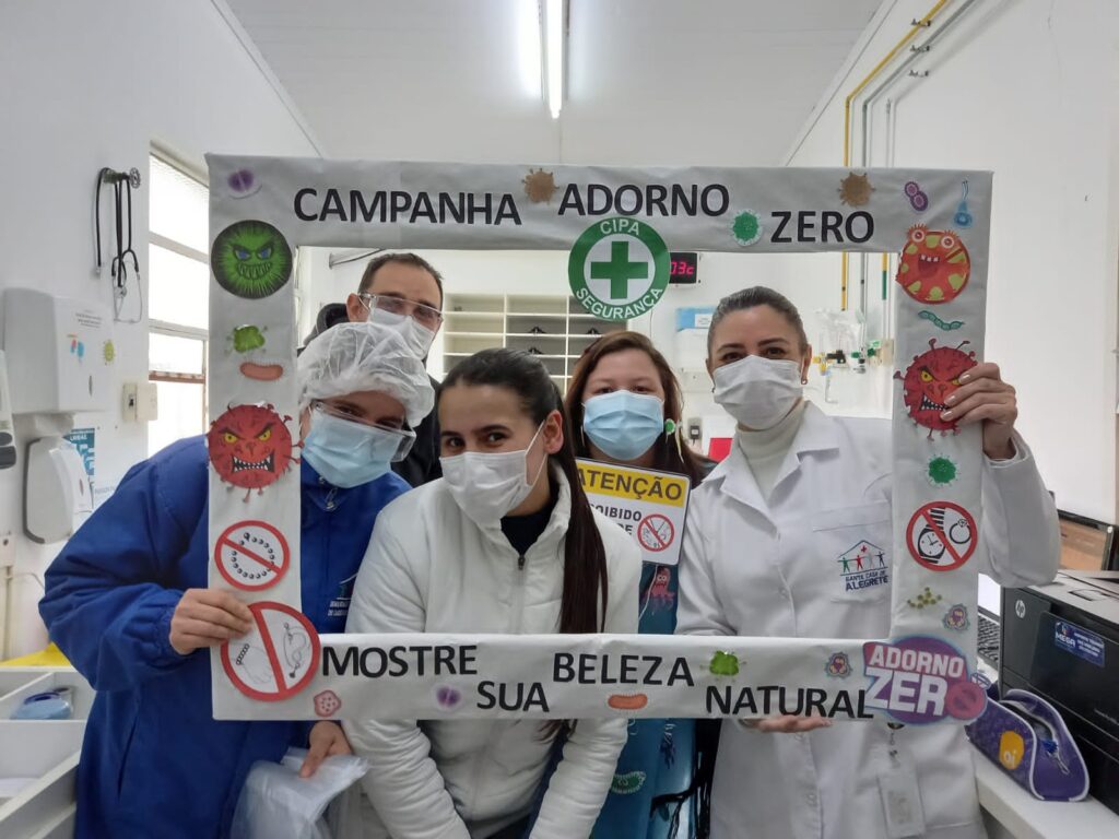 Campanha da CIPA orienta os malefícios do uso de adorno dentro do ambiente hospitalar