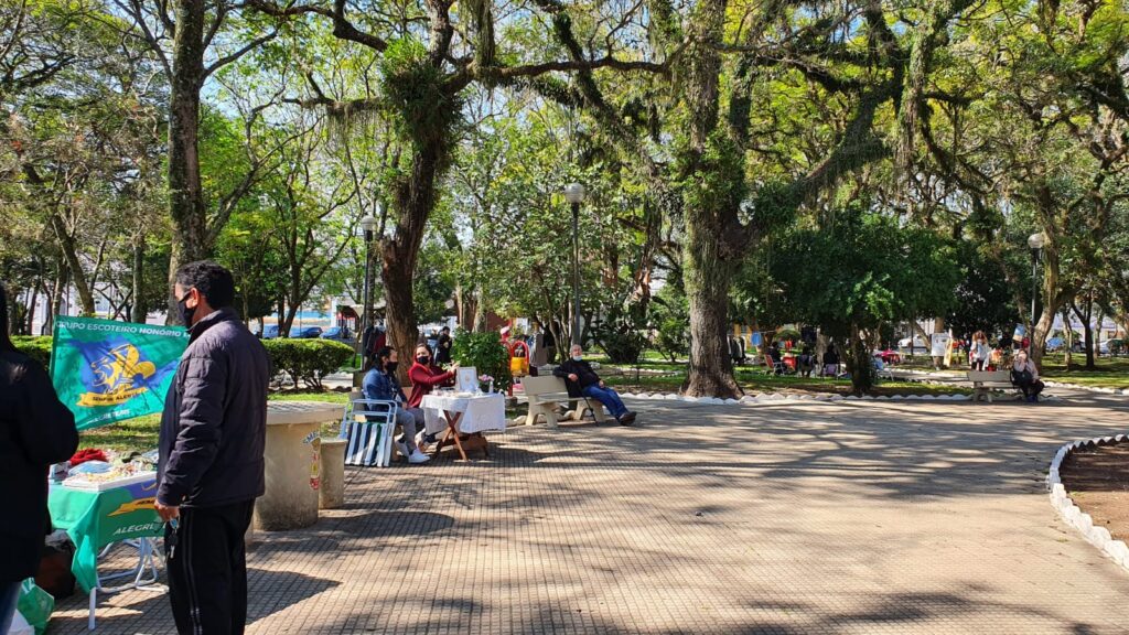 Brick na Praça voltou em grande estilo, apesar das restrições sanitárias