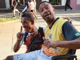 O carioca que tinha tudo, agora somente uma cadeira de rodas e fé
