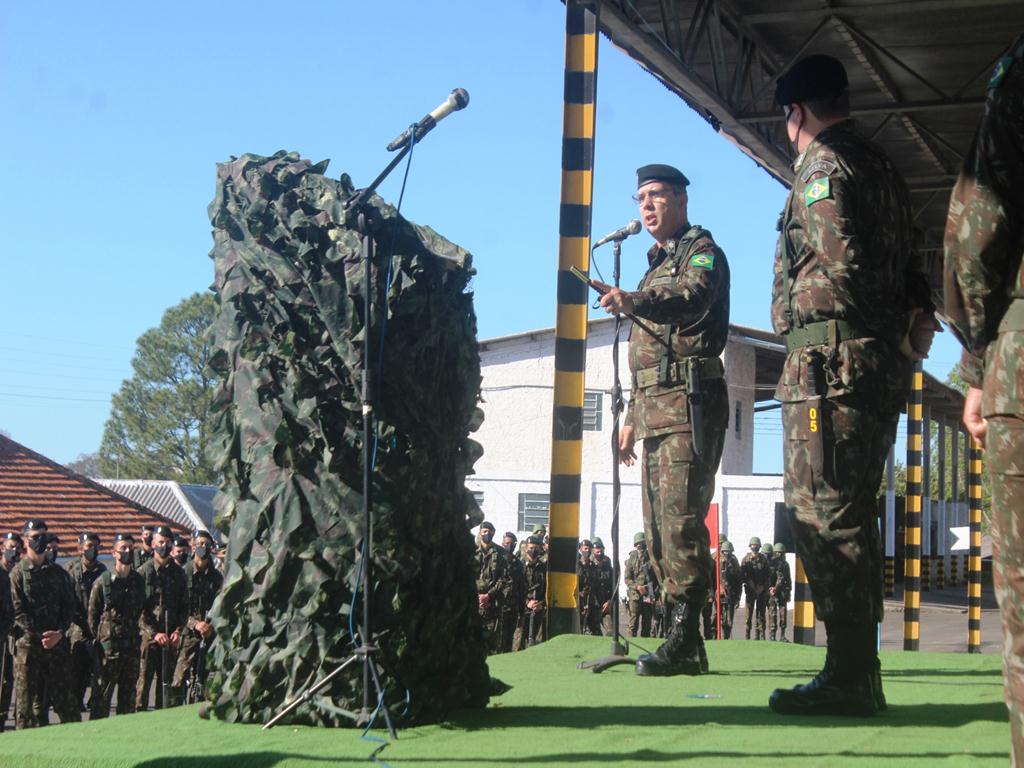 General falou para o Batalhão