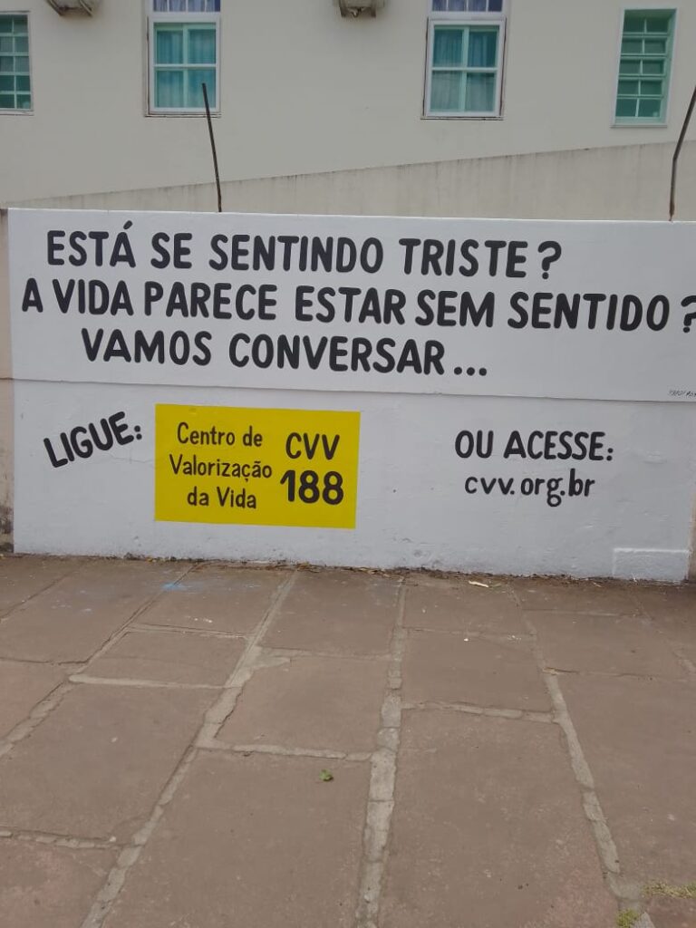 Muro do CVV - na Santa Casa