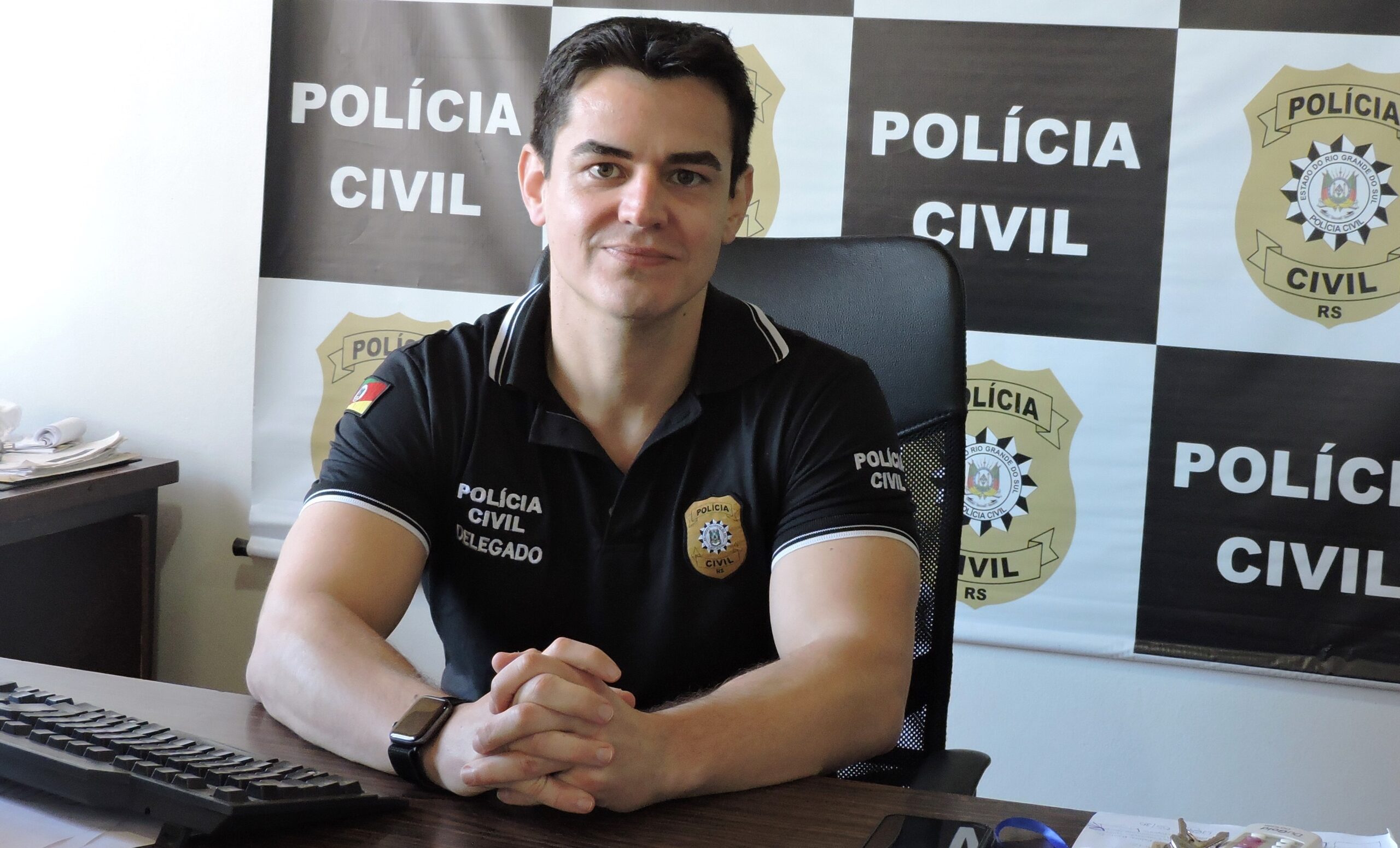 Delegado Maurício Arruda analisa sua passagem por Alegrete Delegado Maurício Arruda analisa sua passagem por Alegrete