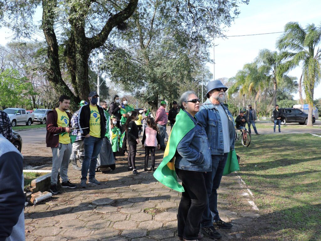 A manifestação dos apoiadores do Presidente foi uma cabal demonstração de força e mobilização