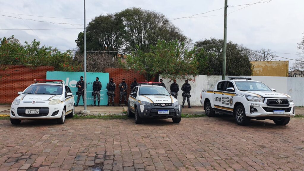 Brigada Militar de Alegrete - reforço de 6° Batalhão de Choque de Uruguaiana