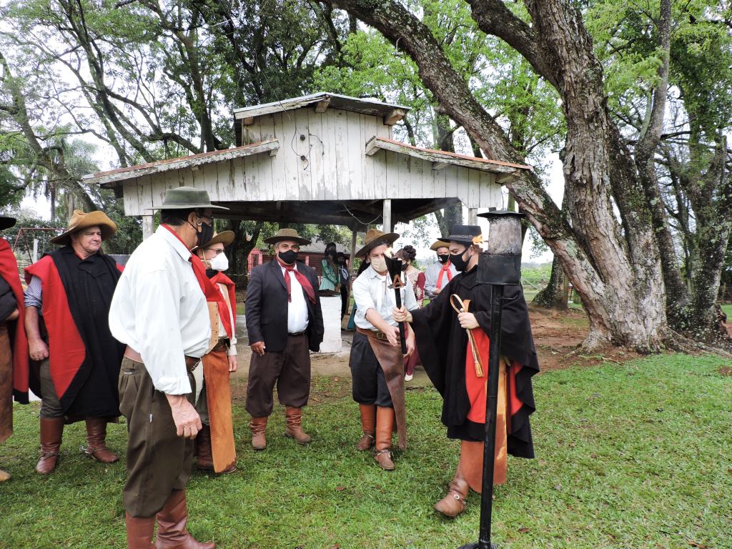 Festejos Farroupilhas - Chegada da Chama