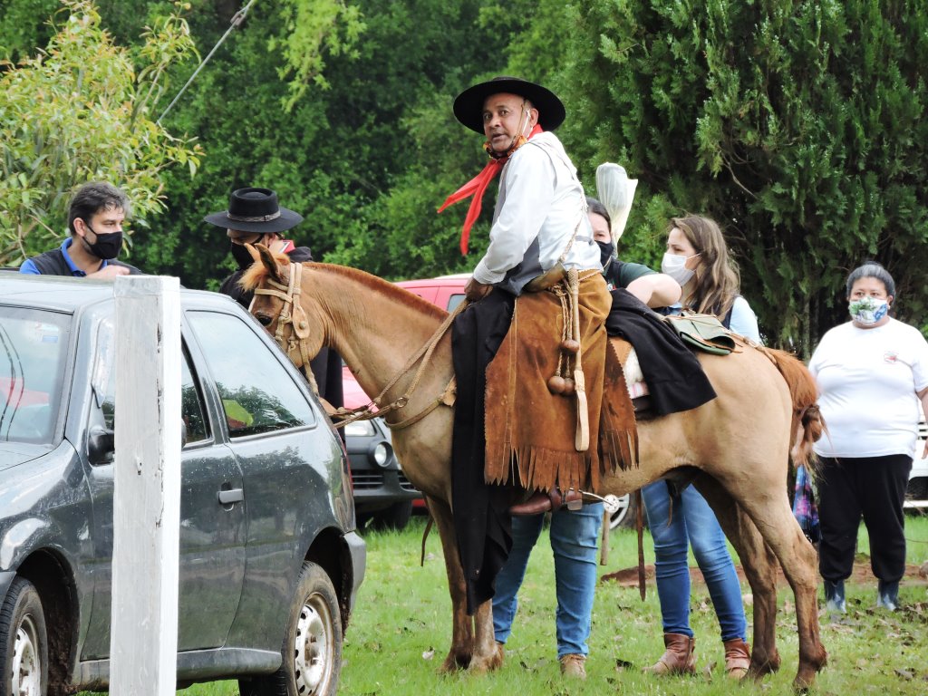 Festejos Farroupilhas - Chegada da Chama