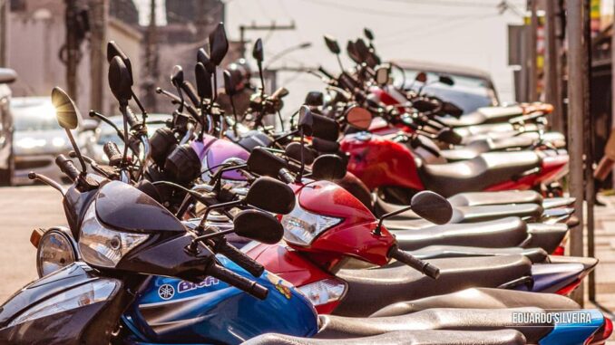 Aumento na produção, reflete em mais motocicletas nas ruas
