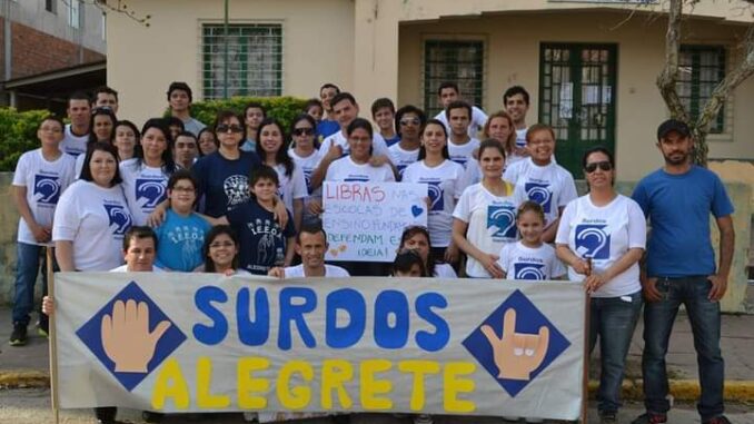 Comunidade Surda em Alegrete Comunidade Surda em Alegrete