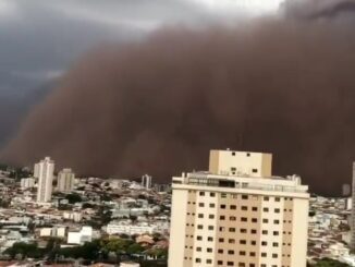 Tempestade de areia pode ocorrer mais vezes no Brasil