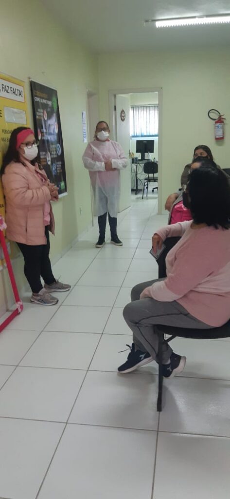 Equipes das ESFs desenvolvem ações alusivas ao Outubro Rosa