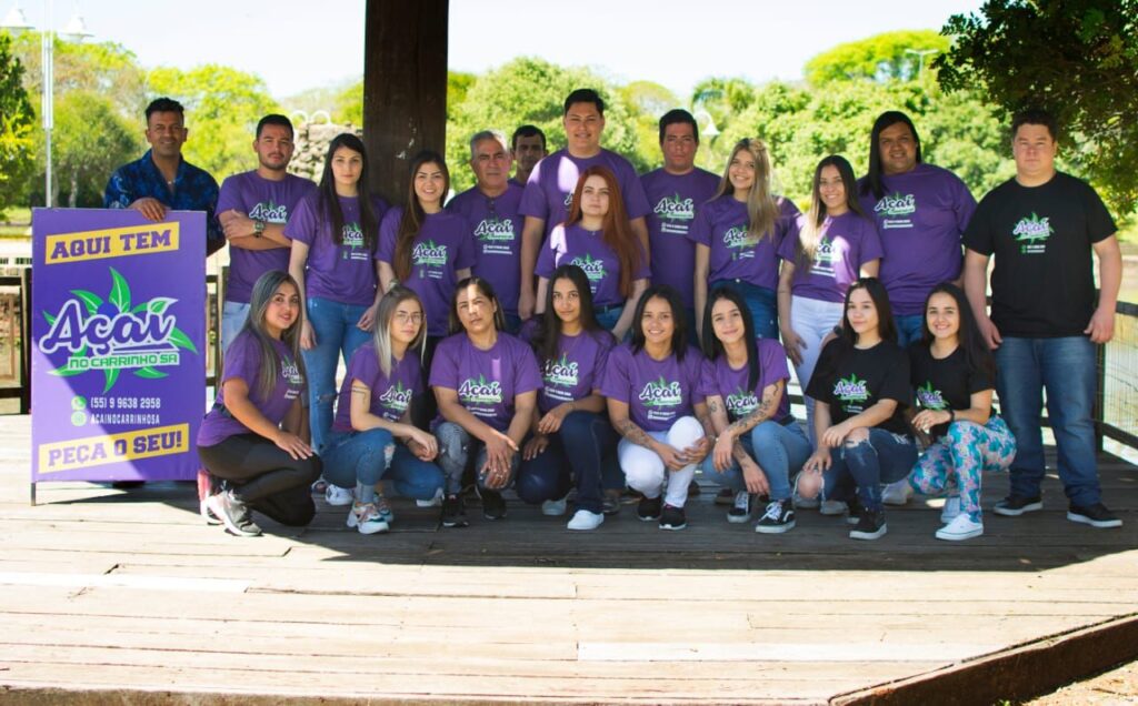 Açaí no Carrinho SA comemora seu primeiro aniversário e lança a venda de franquias