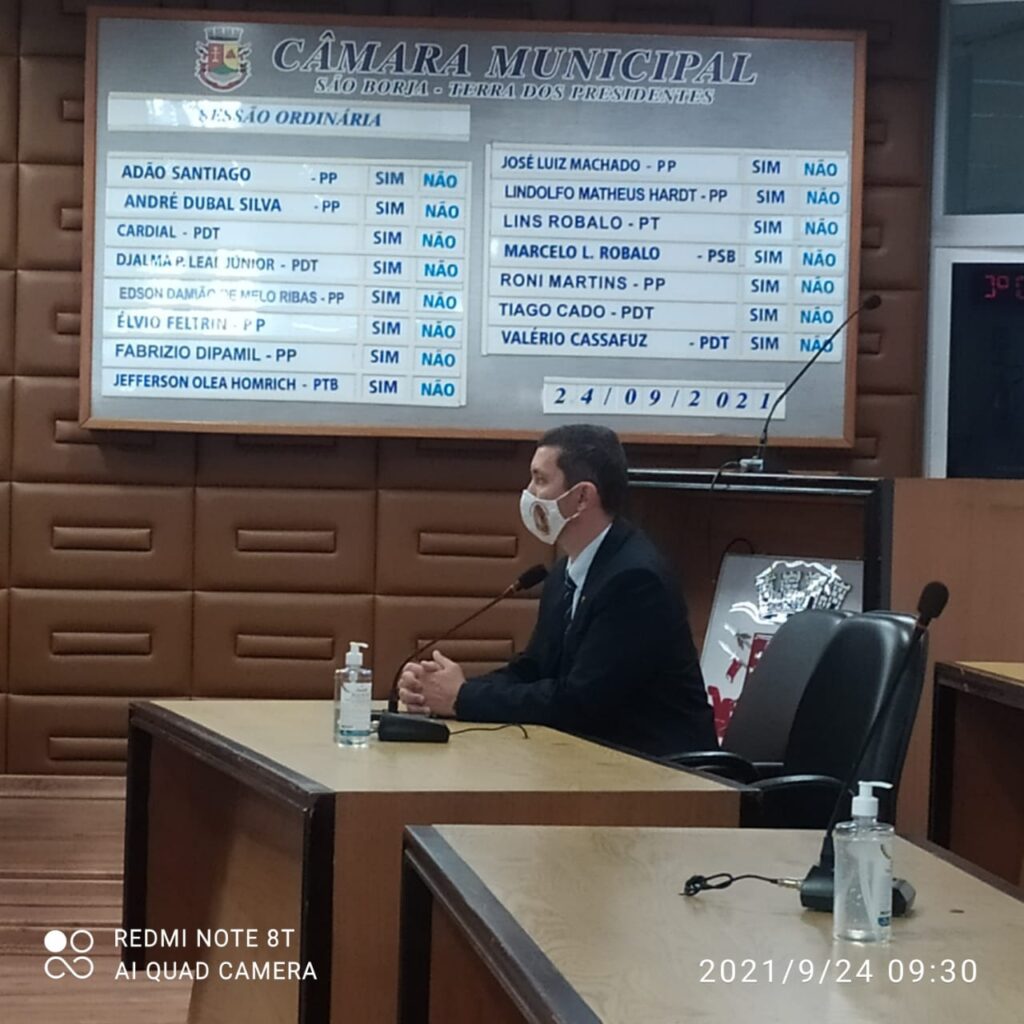 Vereador Fan participou da reunião da ULFRO em São Borja