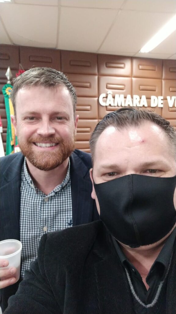 Vereador Fan participou da reunião da ULFRO em São Borja