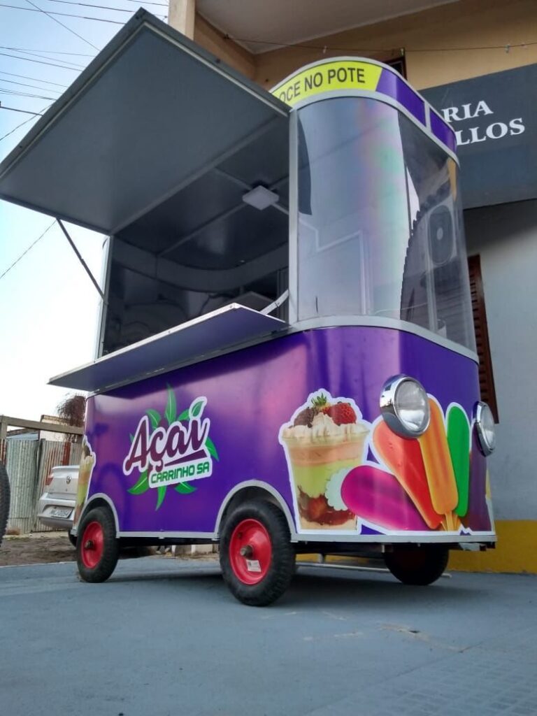 Açaí no Carrinho SA comemora seu primeiro aniversário e lança a venda de franquias