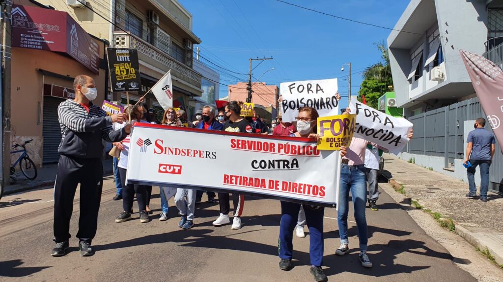 Ato Fora Bolsonaro em Alegrete