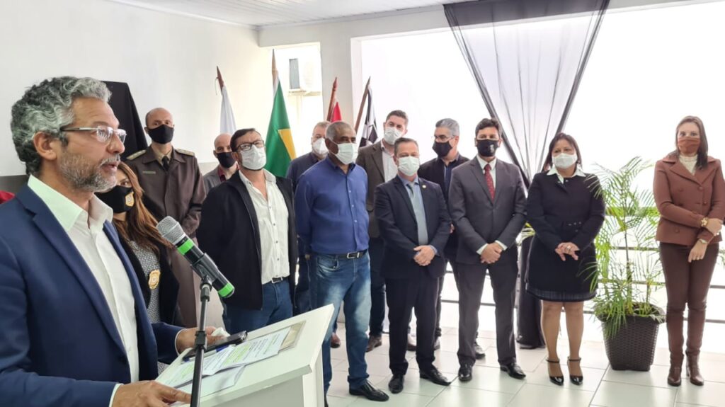 Delegacia de Repressão de Crimes Rurais e Abigeato é inaugurada em Alegrete