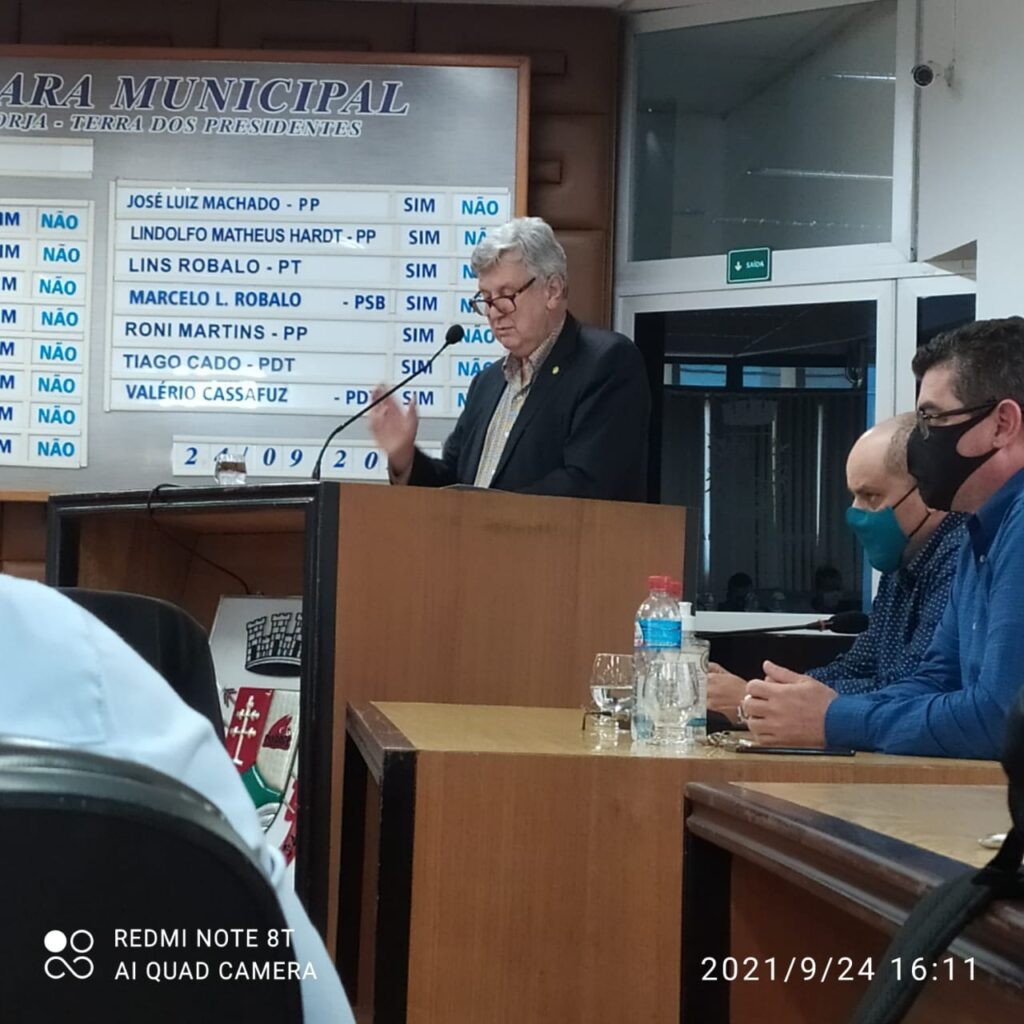 Vereador Fan participou da reunião da ULFRO em São Borja