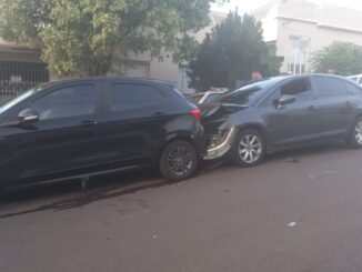 Acidente envolve carro da Guarda Municipal em carambola