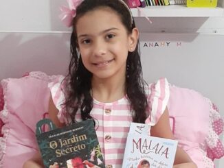 Anahy, a menina de 9 anos que já leu mais livros que muito adulto ao longo da vida