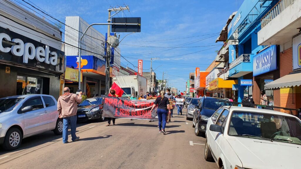 Ato Fora Bolsonaro em Alegrete