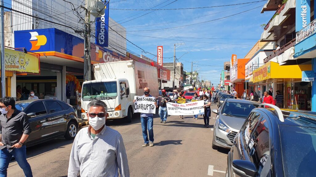 Ato Fora Bolsonaro em Alegrete